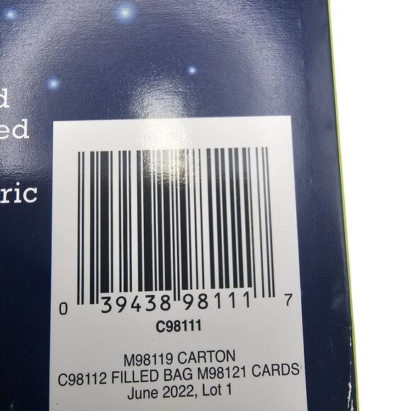 Space Glow Gel Cling Valentines Cards For Kids 16 Cards 2 packs - Picture 5 of 6